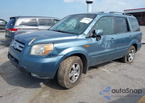 2007 Honda Pilot Ex-L z USA, uszkodzony, nr VIN 5FNYF18747B016383